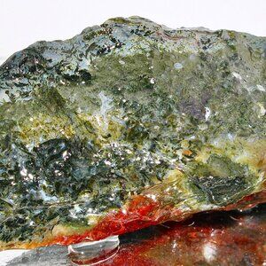 Maury Moss Agate Raw Natural Rough Mineral Stone Crystal Gemstone Old Stock 6oz